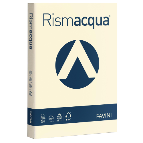 CARTOTECNICA FAVINI RISMACQUA RISMA DA 300 FOGLI 90 GR 21 X 29.7 CM A4 AVORIO